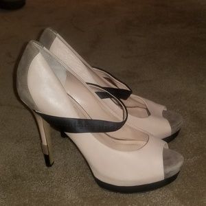 Jessica Simpson Peeptoe Platform Heels
